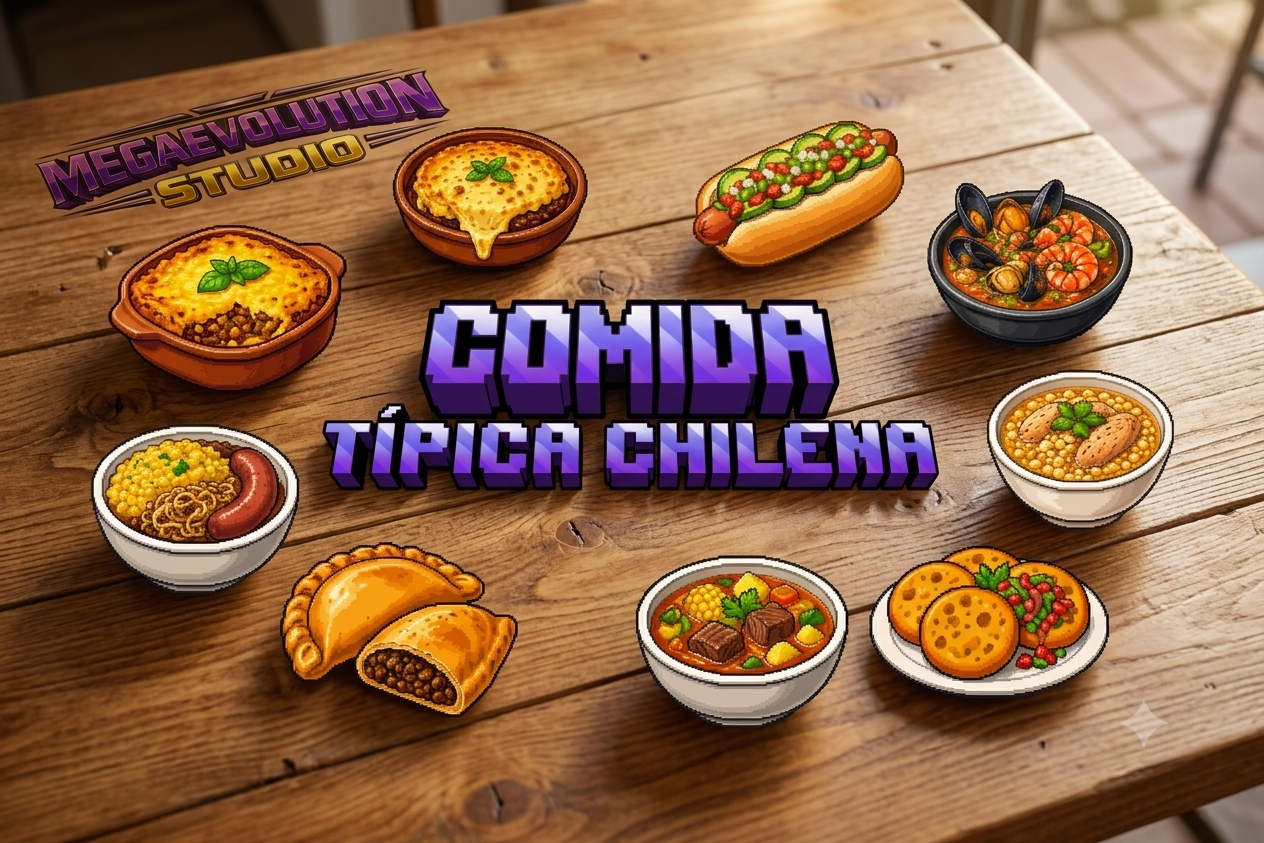 Chilean Food | 16 PNG Set